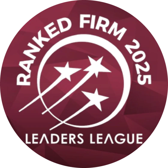 Sello de Leaders League: Ranked Firm 2025